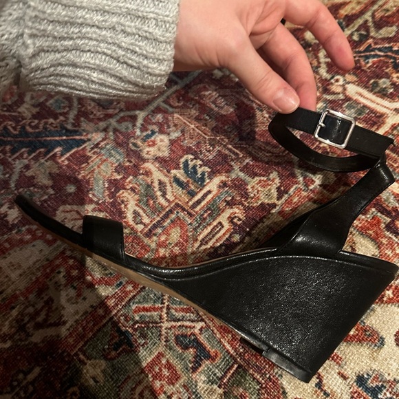 Vince Camuto Wedge Sandals - Picture 4 of 7